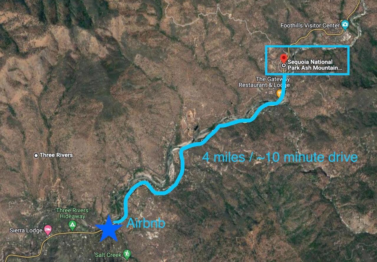 Вілла Mountain View, Hot Tub, Open Kitchen, 10M To Sequoia Трі-Риверс Екстер'єр фото